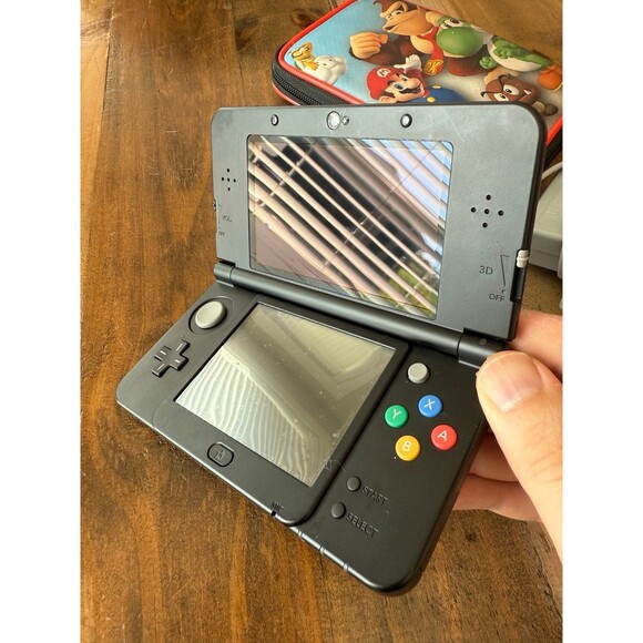 Nintendo 3DS Original Super Mario Edition Black Handheld System - Picture 4 of 10